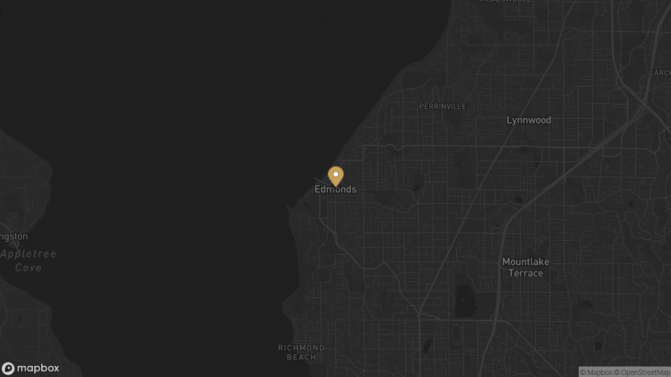 Static neighborhood-context map for Edmonds, Washington.