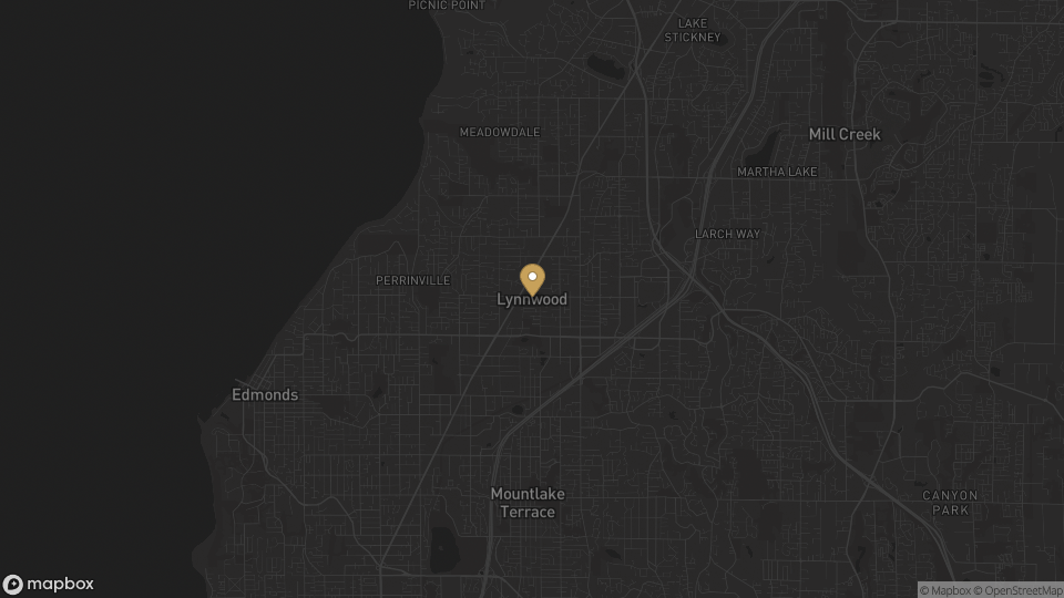 Static neighborhood-context map for Lynnwood, Washington.
